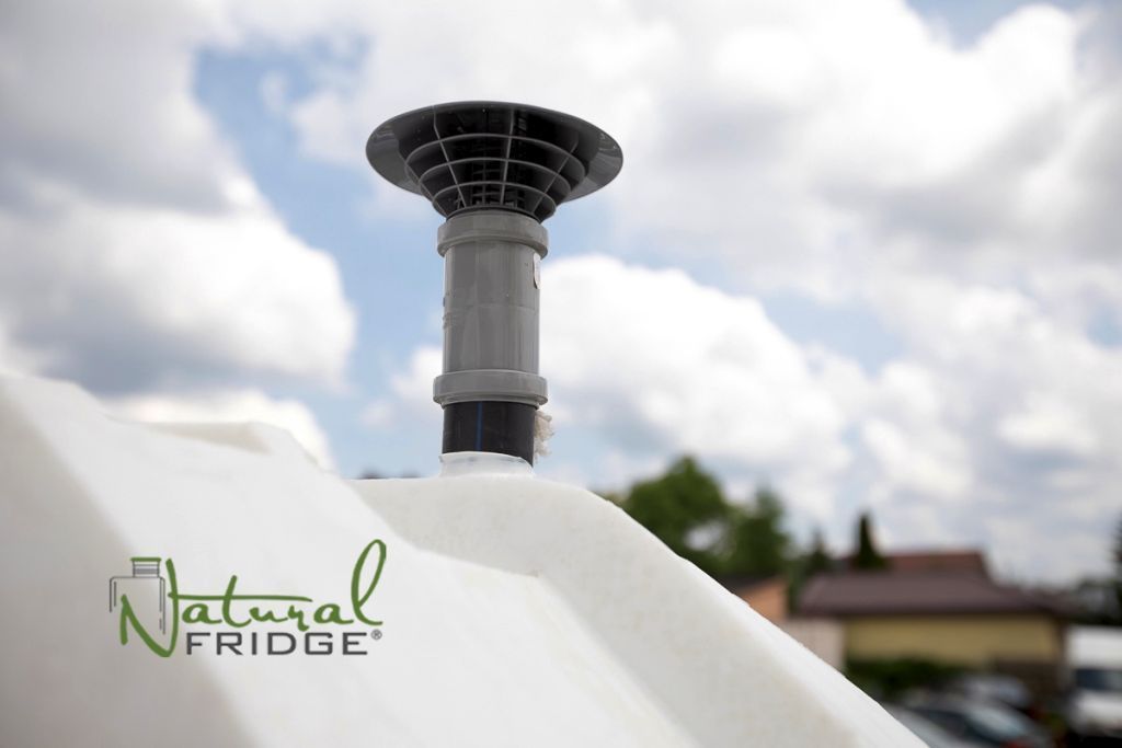 Natural FRIDGE ® Erdkeller im Garten für die Lagerung von Gemüse, Obst und Alkohol, Plastikkeller unterirdisch, Kunststoff Speisekammer, Gartenkeller sp. z o.o. fest. und Auftragnehmer. 🍏 Vorschriften Natural Fridge -  Angebot
