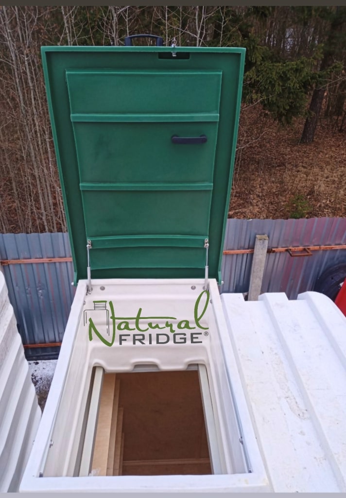 Gartenkeller aus Plastik und Zemljanka absolut dicht, abmessung 1,5х1,5 m im Gegensatz zu Betonkeller Schimmel und Pilze hassen Plastik. 🍏 Vorschriften Natural Fridge -  Angebot
