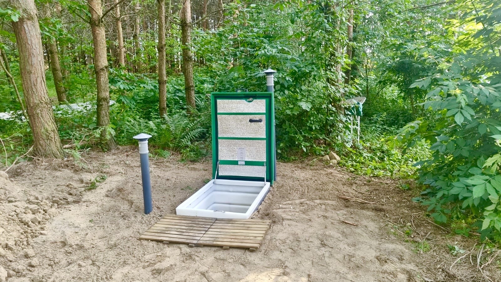 Erdkeller Modell 130x160 2,5 m² Erdkeller Modell 130x160 Natural Fridge  3.640  EUR inkl. MwSt. , zzgl.  Versandkosten