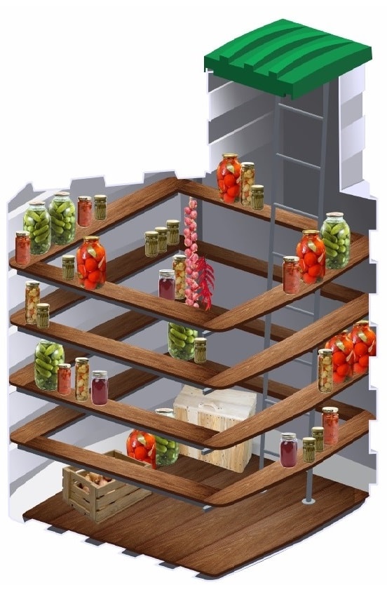 Erdkeller Modell 150x150 große Mengen an Konserven aufnehmen.   Internes Design 🍏 Erdkeller Modell 150x150 Natural Fridge  5.990  EUR inkl. MwSt. , zzgl.  Versandkosten     Angebot