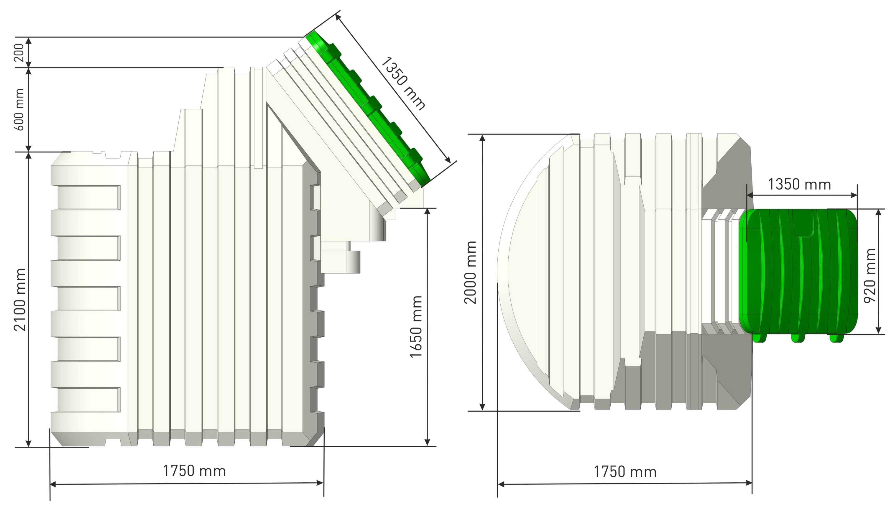 Erdkeller Modell 200x175 hergestellt. Dadurch ist der Erdkeller dicht und hermetisch. Es hat ein Volumen von bis zu 6,5 Kubikmetern und die  🍏 Erdkeller Modell 200x175 Natural Fridge  7.739  EUR inkl. MwSt. , zzgl.  Versandkosten     Angebot