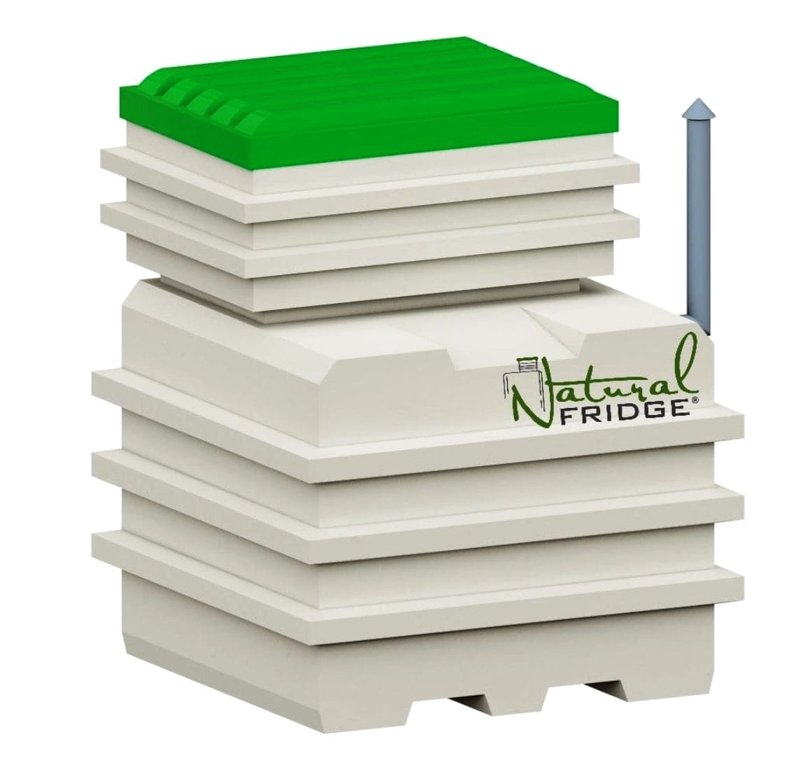 Hinterhofkeller 1,2 m x 1,2 m 1,1 m² 🍏 Erdkeller Modell 120x120 Natural Fridge  2.348  EUR inkl. MwSt. , zzgl.  Versandkosten     Angebot