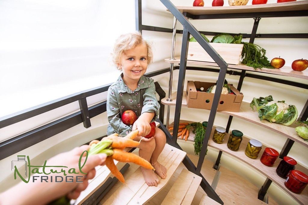 Natural FRIDGE ® Erdkeller im Garten für die Lagerung von Gemüse, Obst und Alkohol, Plastikkeller unterirdisch, Kunststoff Speisekammer, Gartenkeller BPR-PLASTECH sp. z o.o. fest. und Auftragnehmer. 🍏 Vorschriften Natural Fridge -  Angebot