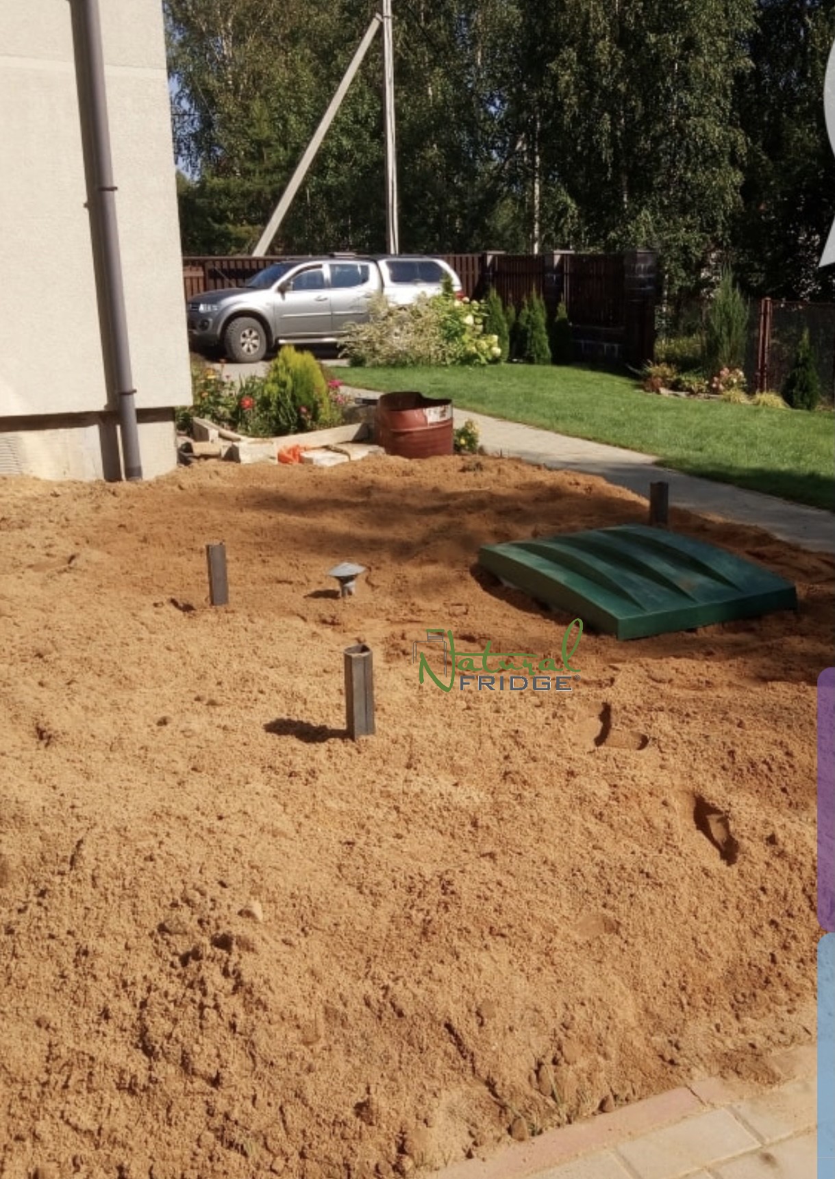 Erdkeller Modell 200x200 Die Fotos zeigen unsere installierten Garten Erdkeller bei Kunden. Erdkeller Modell 200x200 Natural Fridge  7.450  EUR inkl. MwSt. , zzgl.  Versandkosten